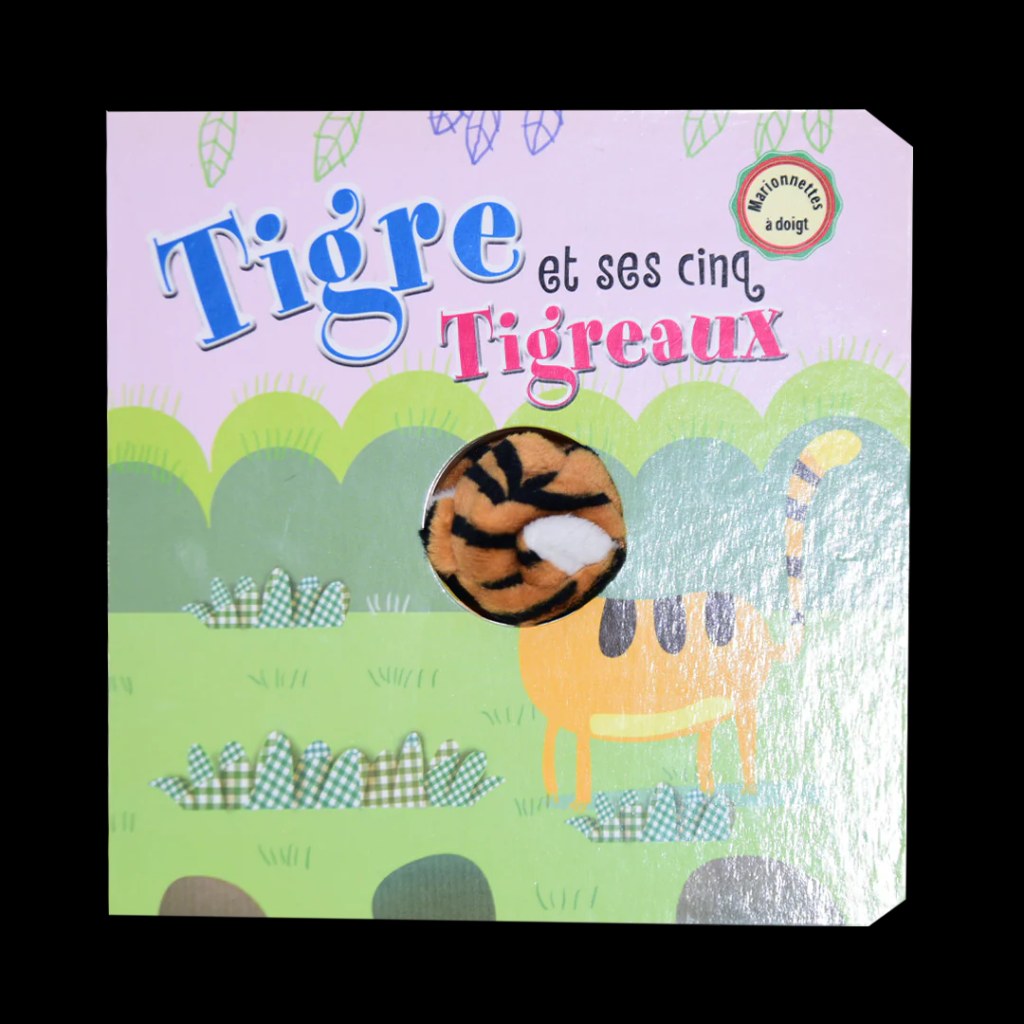 DAM - Marionnettes A Doigt - Tigre Et Ses Cinq Tigreaux