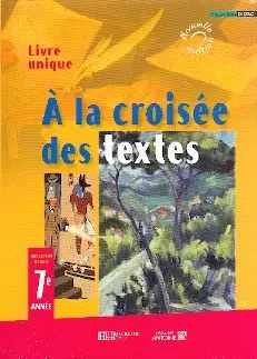 HACHETTE ANTOINE - A La Croisee Eb7 Livre
