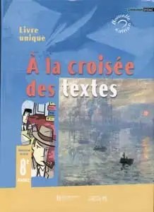 HACHETTE ANTOINE - A La Croisee Eb8 Livre