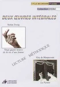 HACHETTE ANTOINE - 2 Oeuvres Integrales 24h De La Vie D'une Femme La Parure