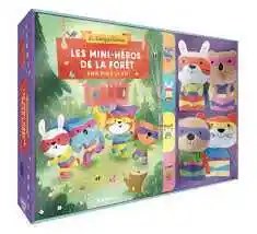 PHILIPPE AUZOU - Coffret marionnettes a doigts - Les mini-heros de la foret - RIVIERE