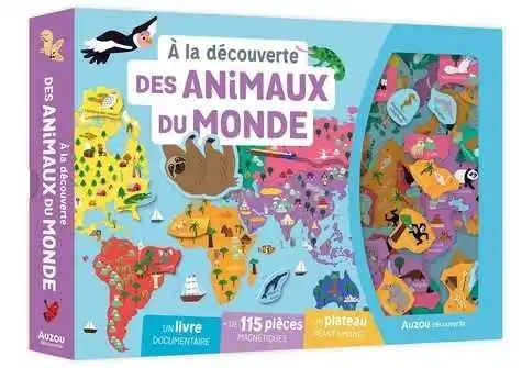 PHILIPPE AUZOU - A LA DECOUVERTE DES ANIMAUX DU MONDE