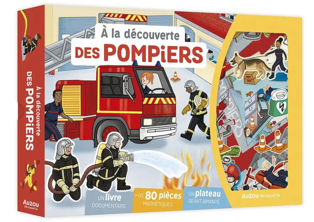 PHILIPPE AUZOU - A LA DECOUVERTE DES POMPIERS