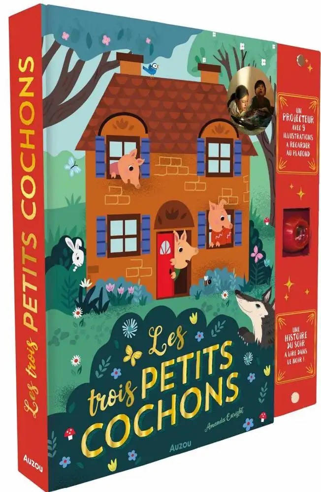PHILIPPE AUZOU - Les trois petits cochons
