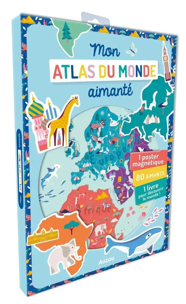 PHILIPPE AUZOU - Mon Atlas du monde aimante - Taylor, Nadia