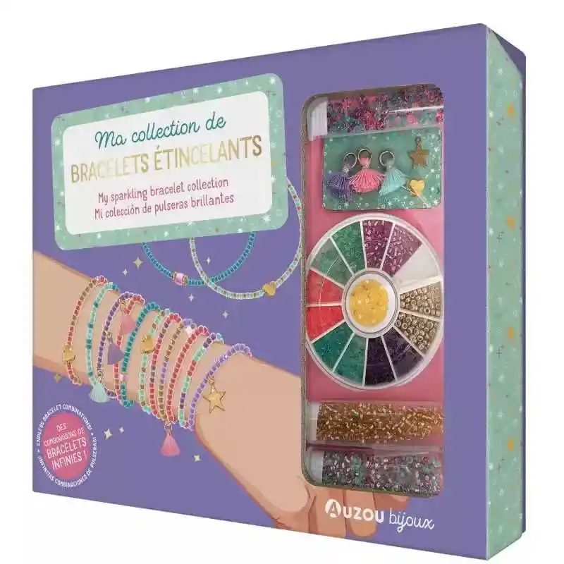 PHILIPPE AUZOU - Mes jolis bijoux - Ma collection de bracelets etincelants - Shiilia