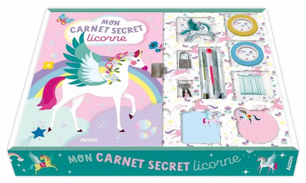 PHILIPPE AUZOU - Mon coffret secret licorne - Giggenbach, Ellen