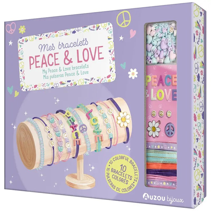 PHILIPPE AUZOU - Mes bracelets Peace & Love - Shiilia