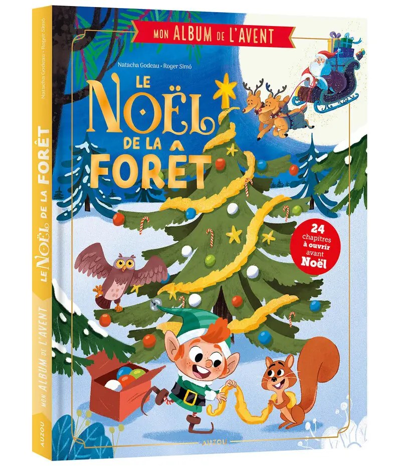 PHILIPPE AUZOU - Mon Album de l'avent - le Noel de la foret