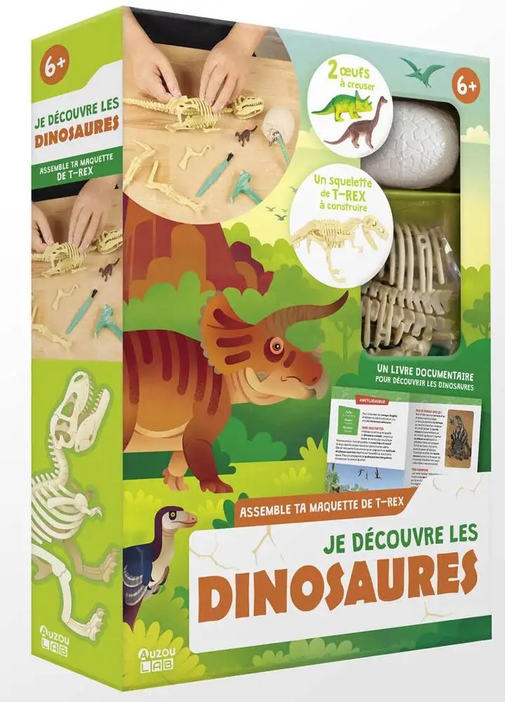 PHILIPPE AUZOU - Auzou lab' - je découvre les dinosaures