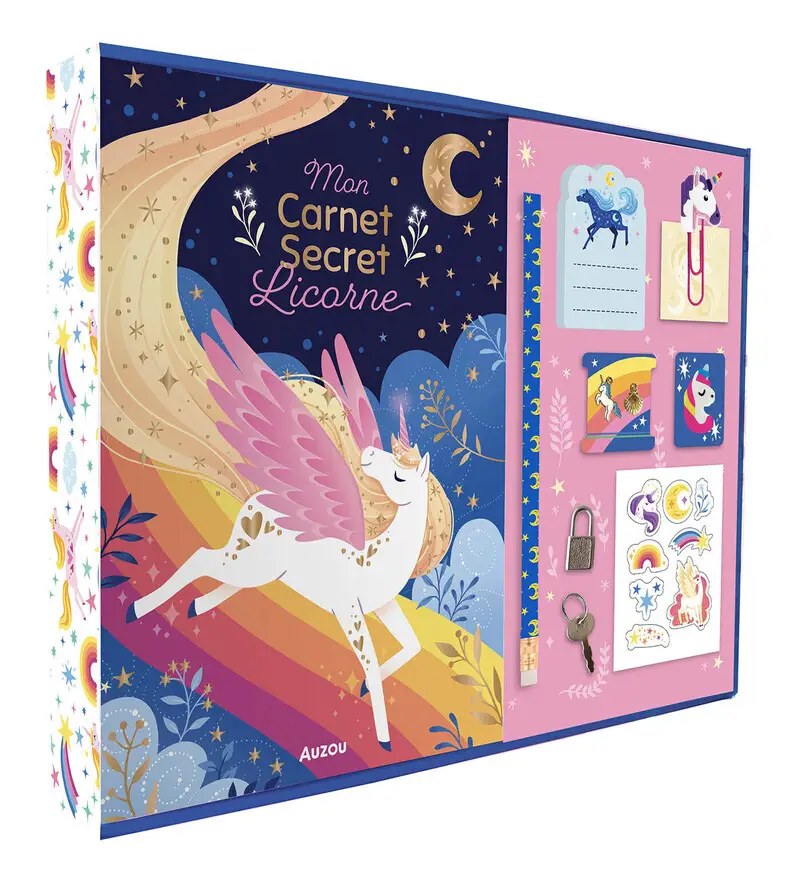 PHILIPPE AUZOU - Mon coffret secret licornes