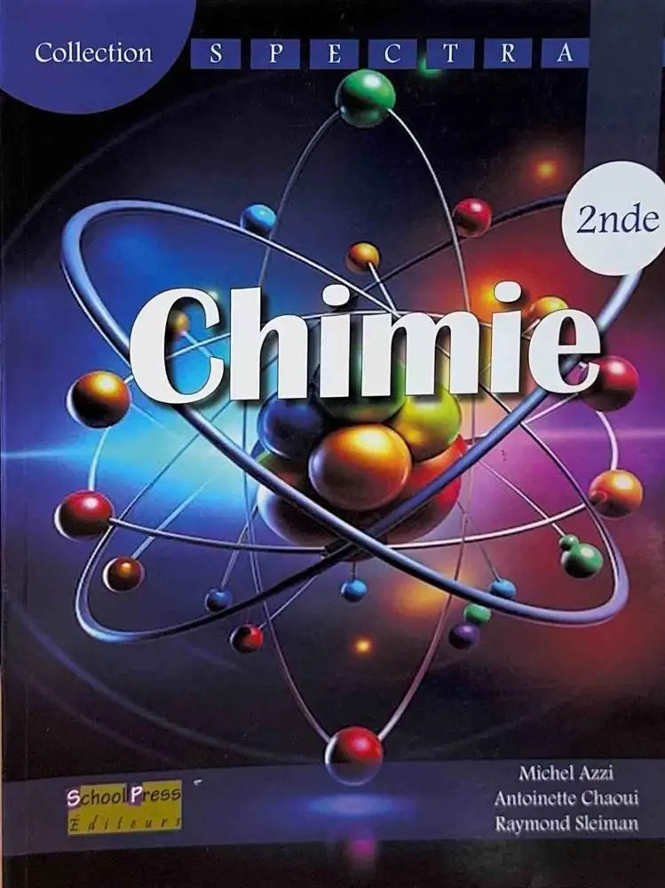 SCHOOL PRESS - Chimie 1S 2025