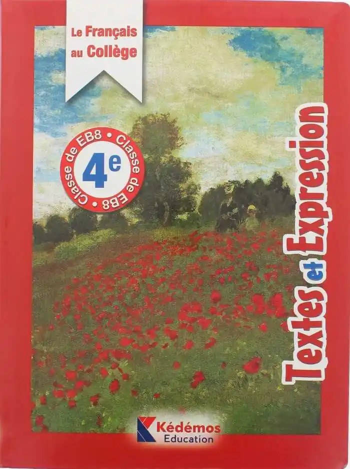 KEDEMOS - Francais Au College Eb8 Livre