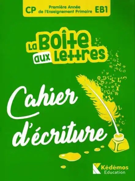 KEDEMOS - La Boite Aux Lettres Cp Ecriture
