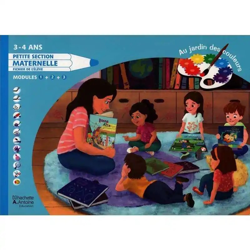 HACHETTE ANTOINE - Au Jardin Des Couleurs Ps Fichier